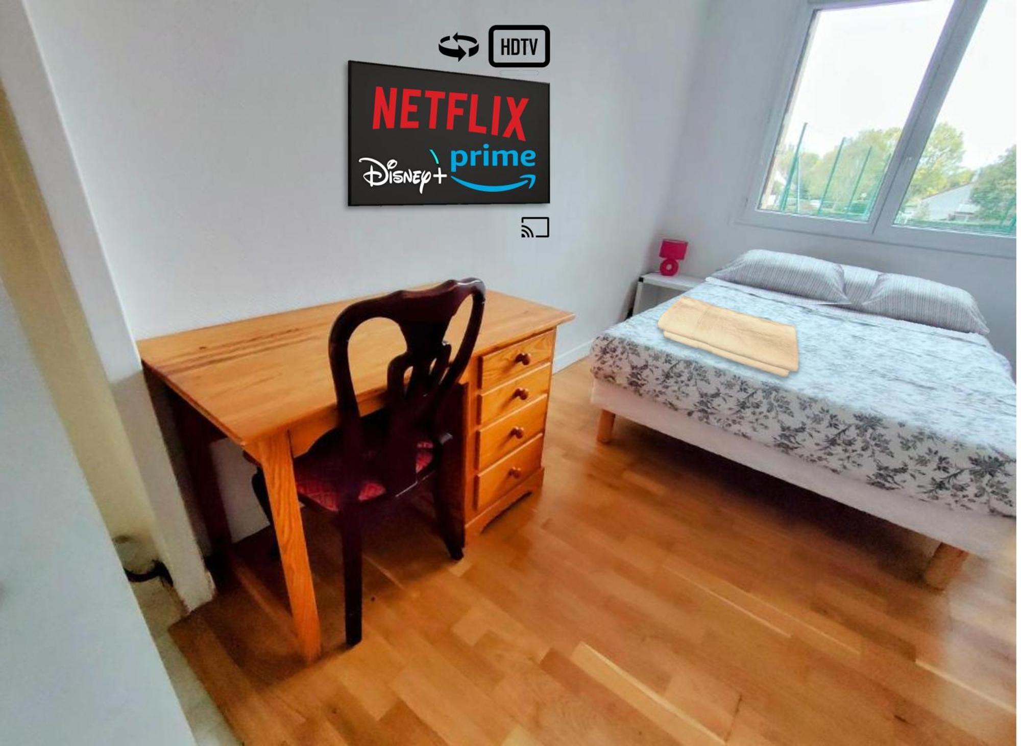Room & Parking In Shared Appartment With Proprietor L 25 Mins From Paris Gare Du Nord, Cdg Airport & Stade De France Montmagny Eksteriør bilde